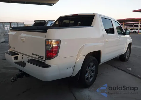 2008 Honda Ridgeline Rtx from USA, damaged, VIN 2HJYK16328H539209